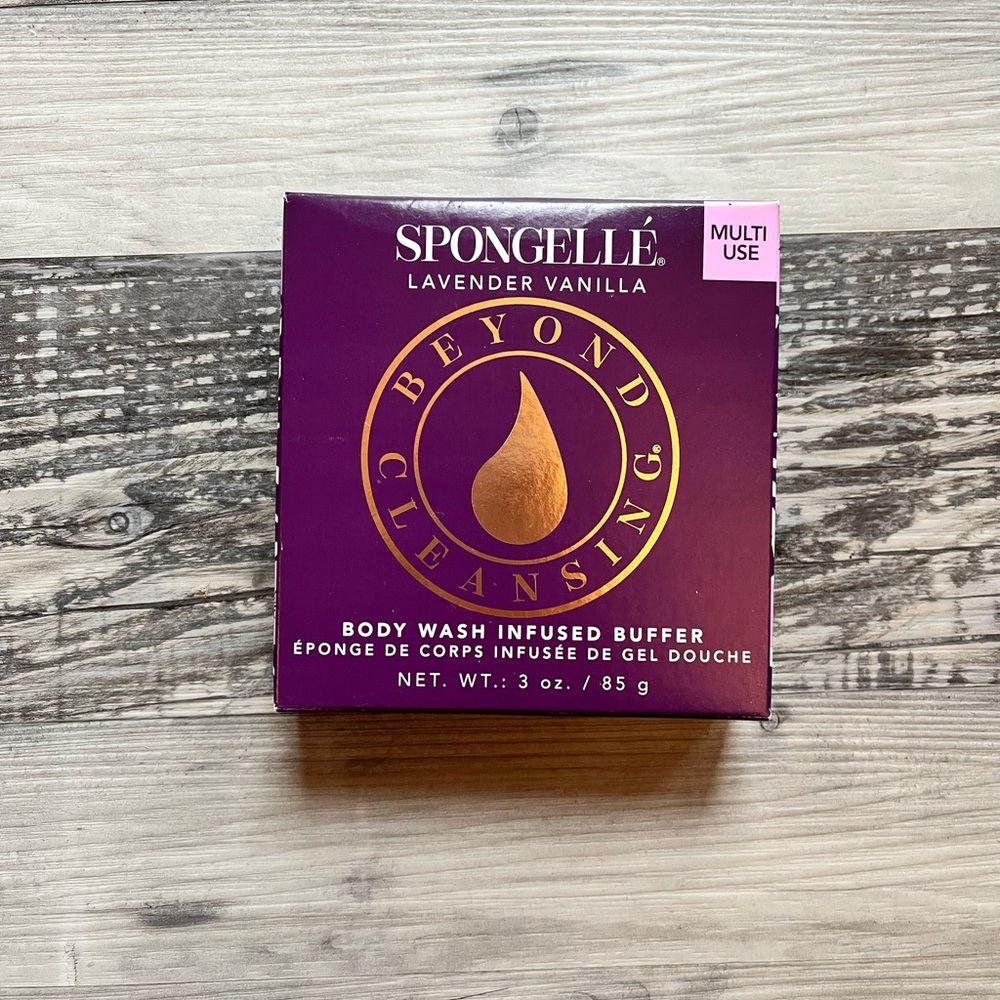 Spongelle Vanilla Lavender Cleanser NIB